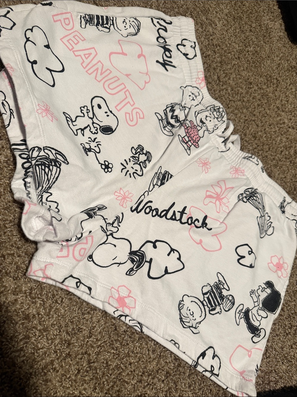 Peanuts Hybrid sweatshirt shorts (XL) - EUC!